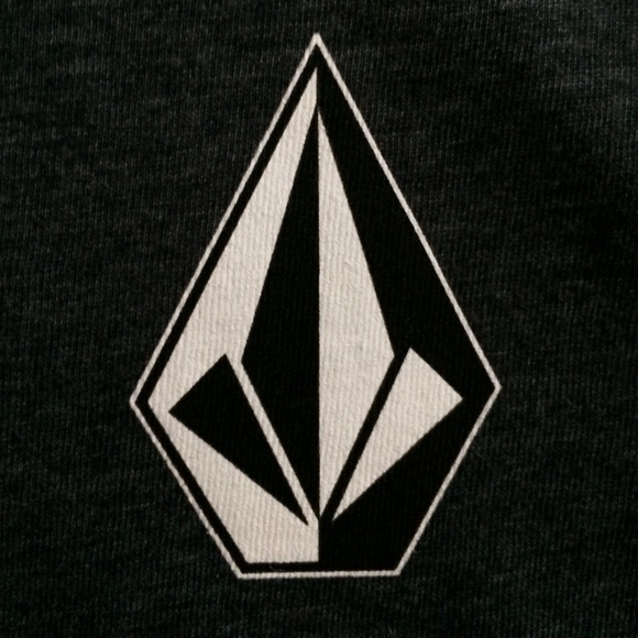 SOLD - VOLCOM Large Long Sleeve Tee Shirt Gray - Picture 3 of 7